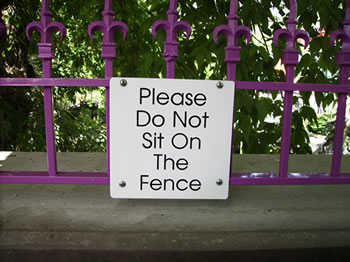sitonfence